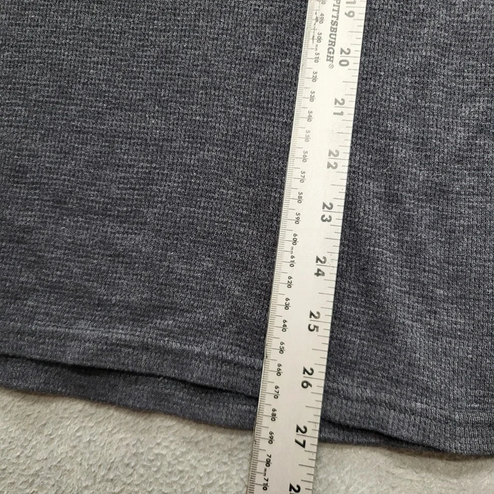 Indiana Pacers Men Shirt XL Gray Thermal NBA Basketball‎ UNK NET-DRI